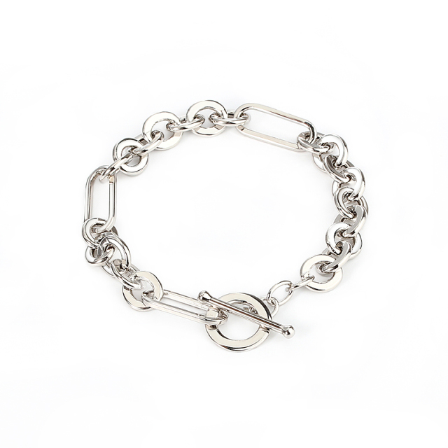 925 Sterling Silver Chunky Chain Bracelet