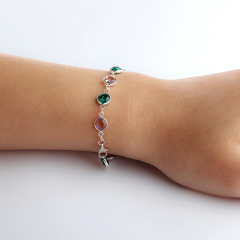 925 Sterling Silver Chain Bracelet