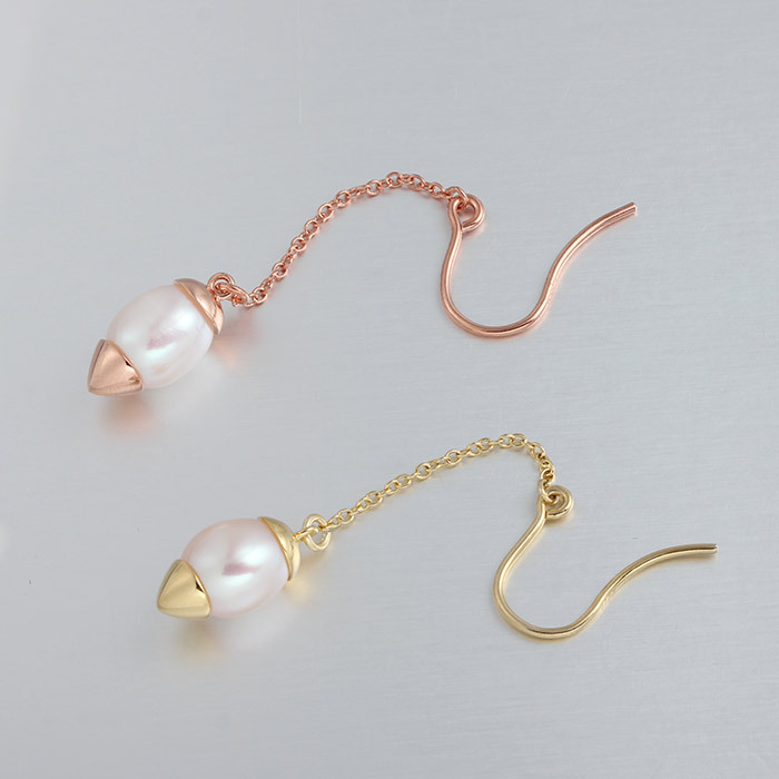 925 Silver Pearl Drop Earrings