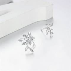 925 Sterling Silver Little Tree Stud Earrings