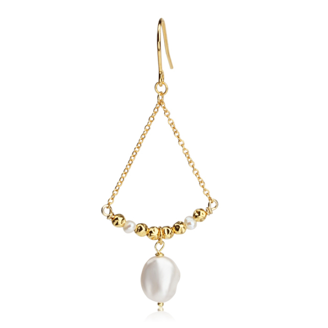 925 Sterling Silver Pearl Earrings