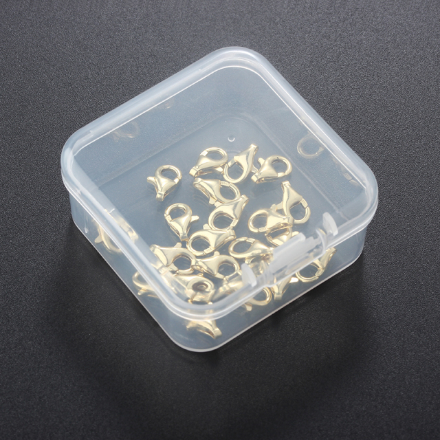 Square Transparent Plastic Jewelry Packaging Box--4.5CM