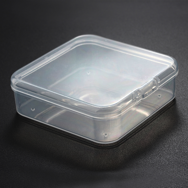 Square Transparent Plastic Jewelry Packaging Box--5.5CM