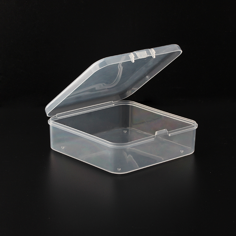 Square Transparent Plastic Jewelry Packaging Box--6.5CM