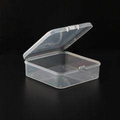 Square Transparent Plastic Jewelry Packaging Box--6.5CM