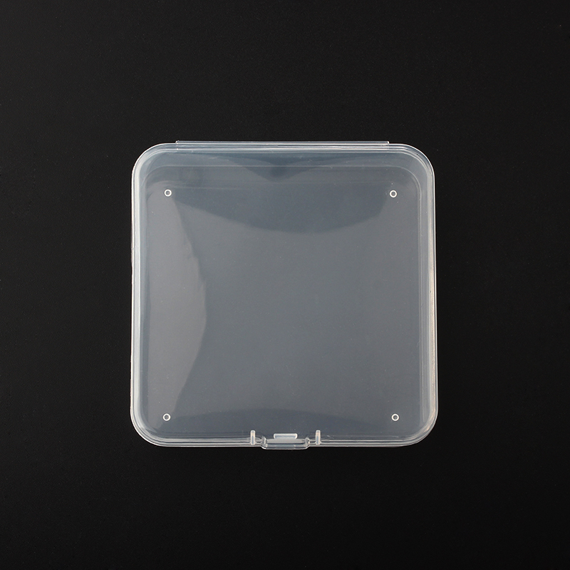 Square Transparent Plastic Jewelry Packaging Box--6.5CM
