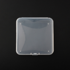 Square Transparent Plastic Jewelry Packaging Box--6.5CM