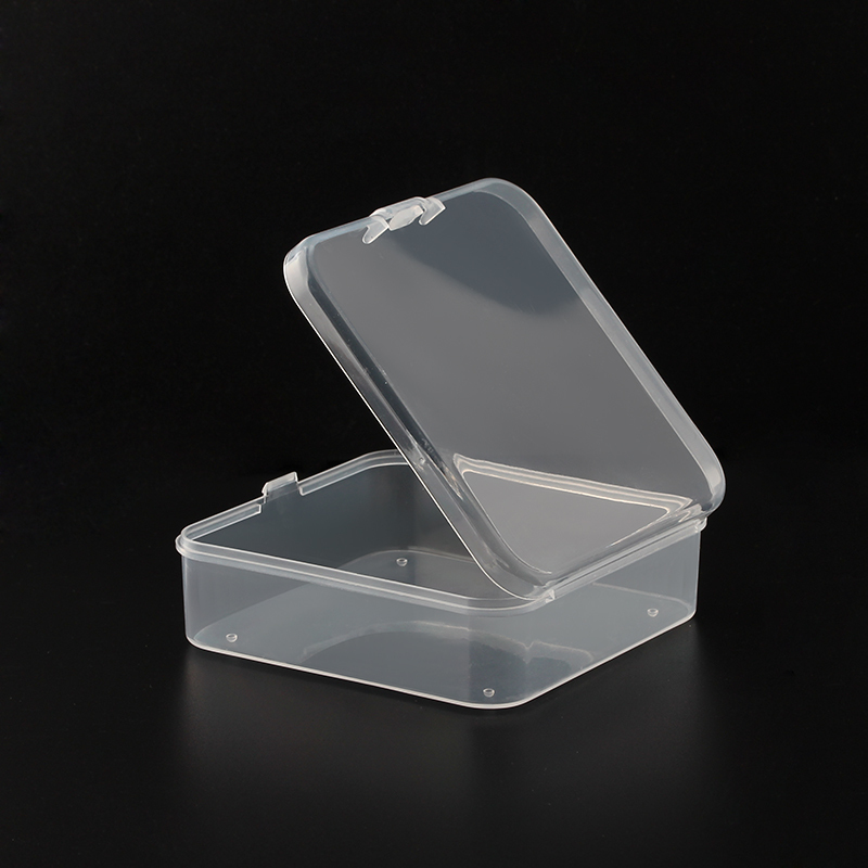 Square Transparent Plastic Jewelry Packaging Box--7.5CM