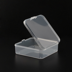 Square Transparent Plastic Jewelry Packaging Box--7.5CM