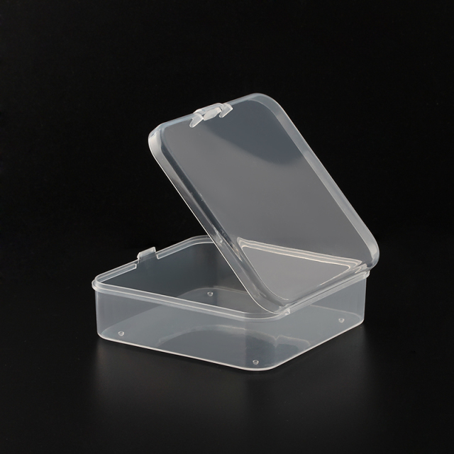 Square Transparent Plastic Jewelry Packaging Box--7.5CM