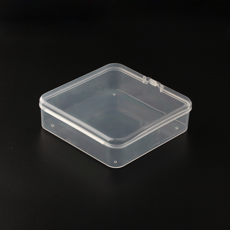 Square Transparent Plastic Jewelry Packaging Box--8.5CM