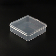 Square Transparent Plastic Jewelry Packaging Box--8.5CM