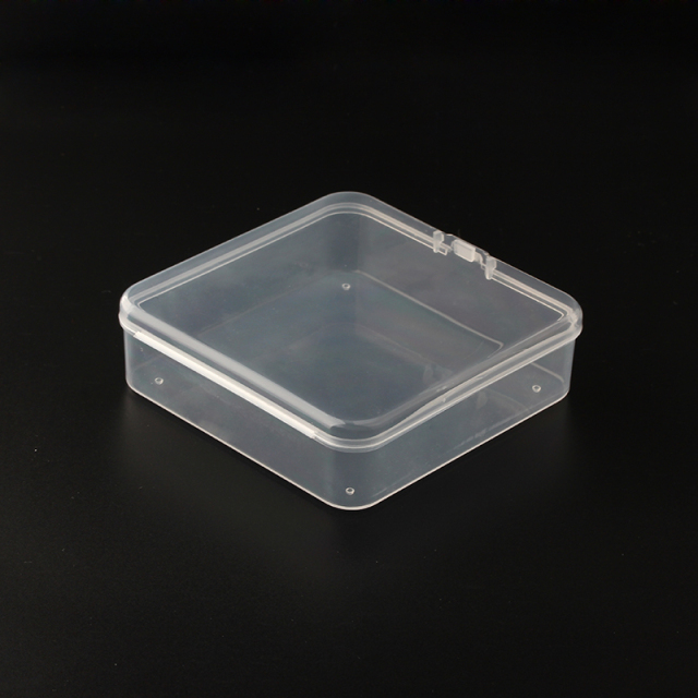 Square Transparent Plastic Jewelry Packaging Box--8.5CM