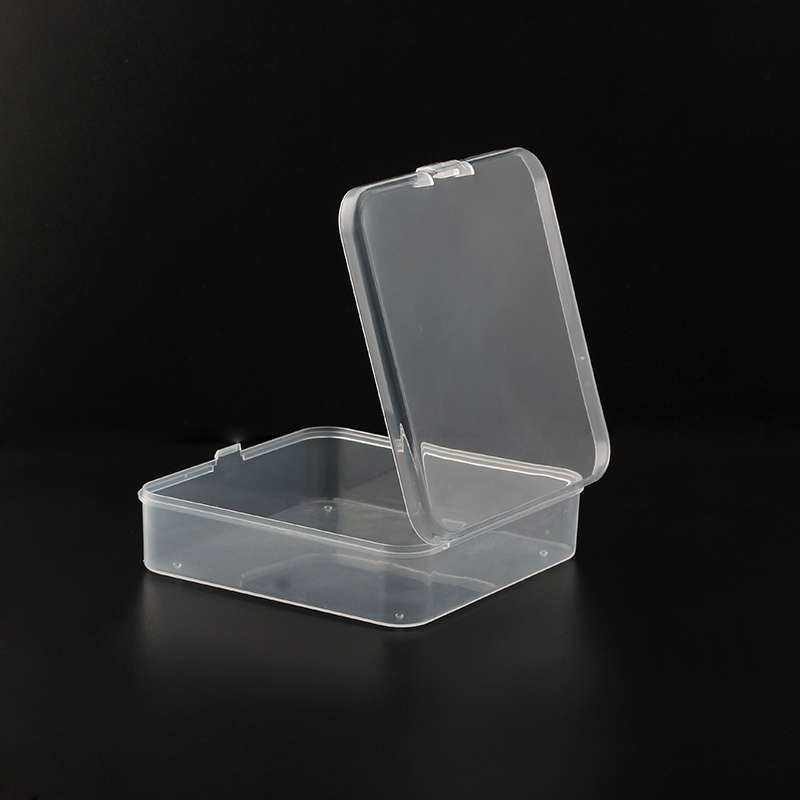 Square Transparent Plastic Jewelry Packaging Box--8.5CM