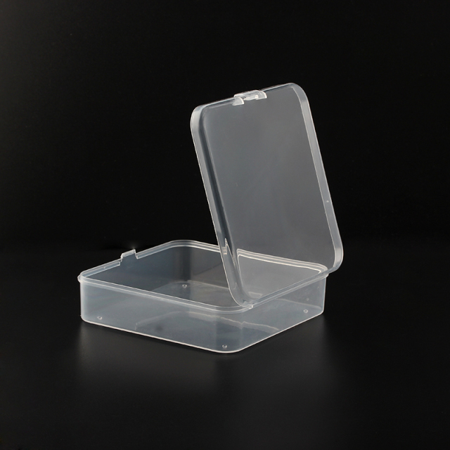 Square Transparent Plastic Jewelry Packaging Box--8.5CM