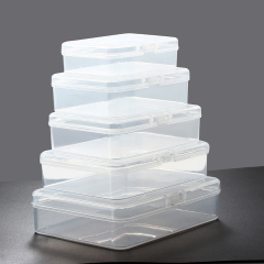 Square Transparent Plastic Jewelry Packaging Box--6.5CM