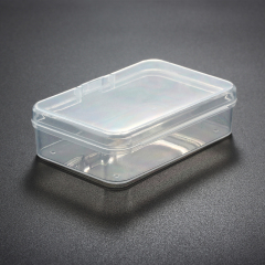 Square Transparent Plastic Jewelry Packaging Box--8.5CM