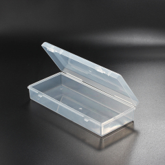 Rectangular Transparent Plastic Jewelry Packaging Box