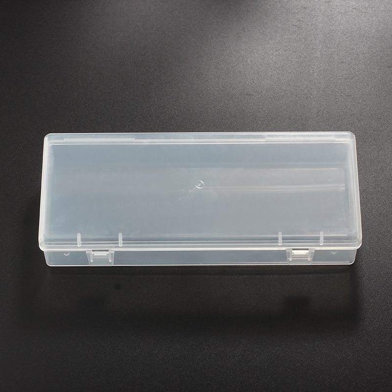 Rectangular Transparent Plastic Jewelry Packaging Box