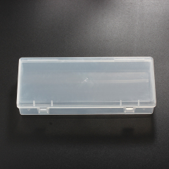 Rectangular Transparent Plastic Jewelry Packaging Box