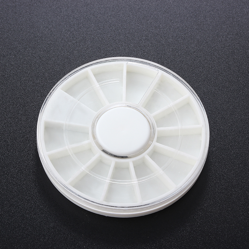 Round Transparent Plastic Jewelry Packaging Box