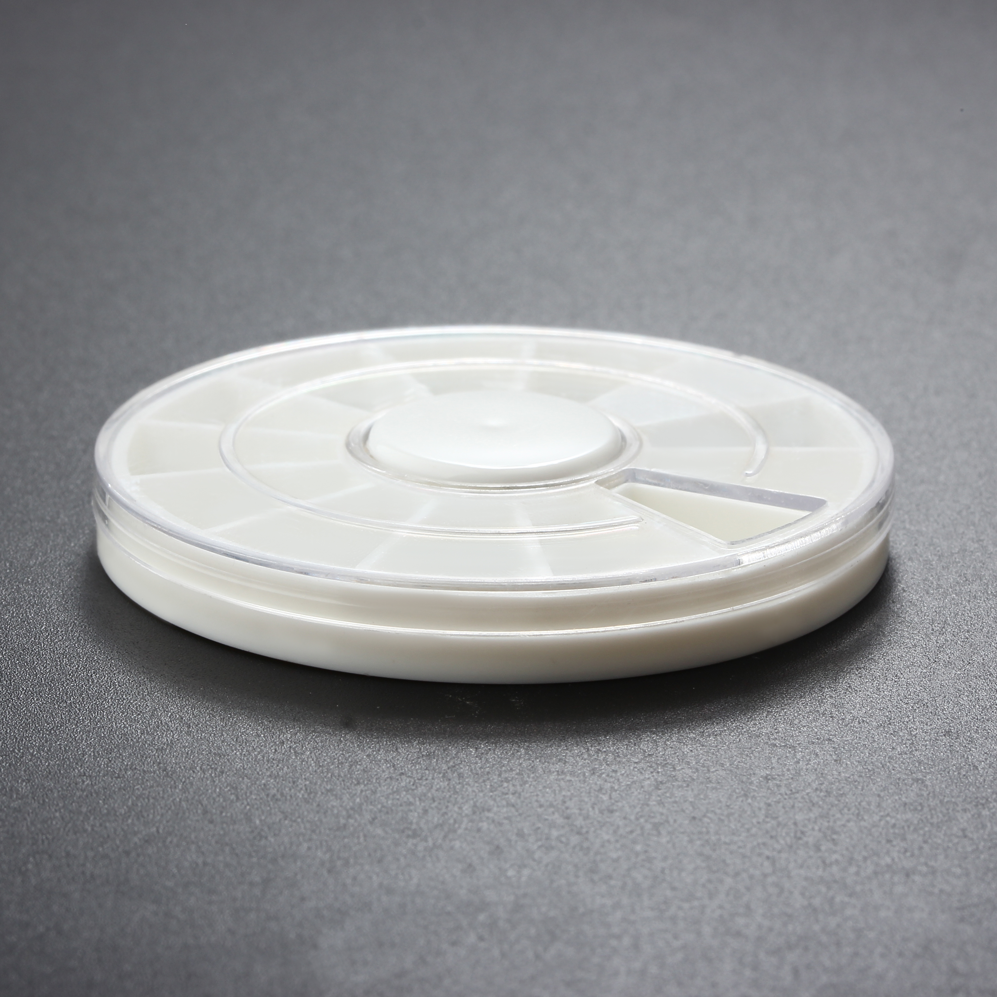 Round Transparent Plastic Jewelry Packaging Box