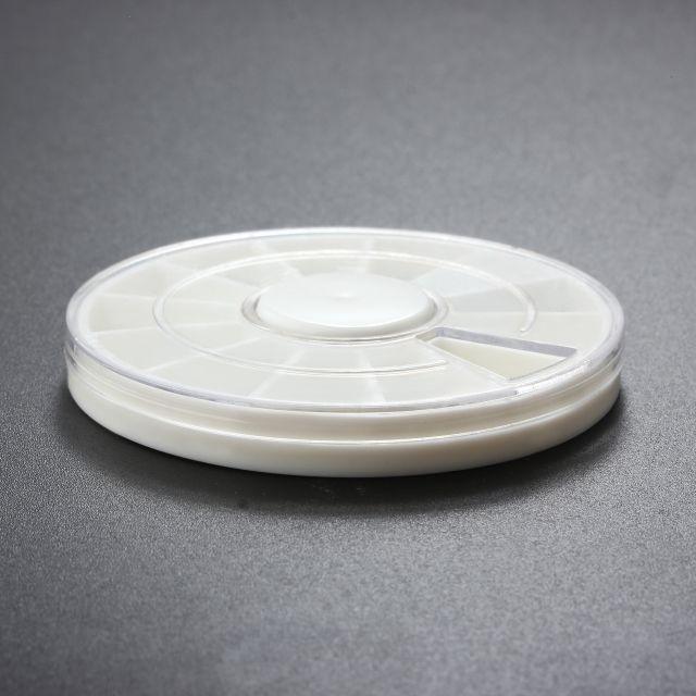 Round Transparent Plastic Jewelry Packaging Box