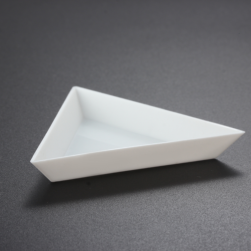Triangle Transparent Plastic Jewelry Packaging Box