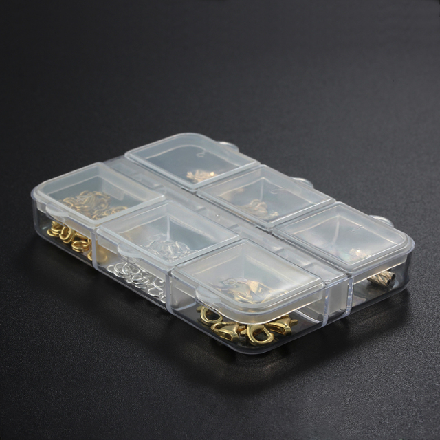 Transparent Plastic Jewelry Packaging Box