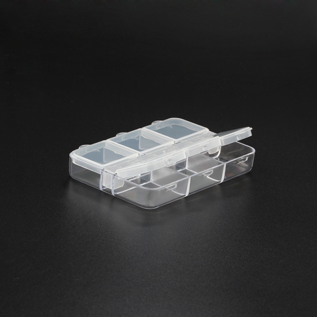 Transparent Plastic Jewelry Packaging Box