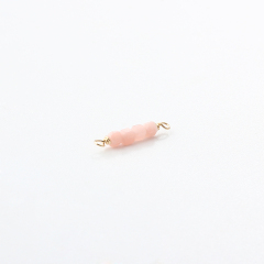 14K Gold Filled Pink Opal Permanent Jewelry Connector Links