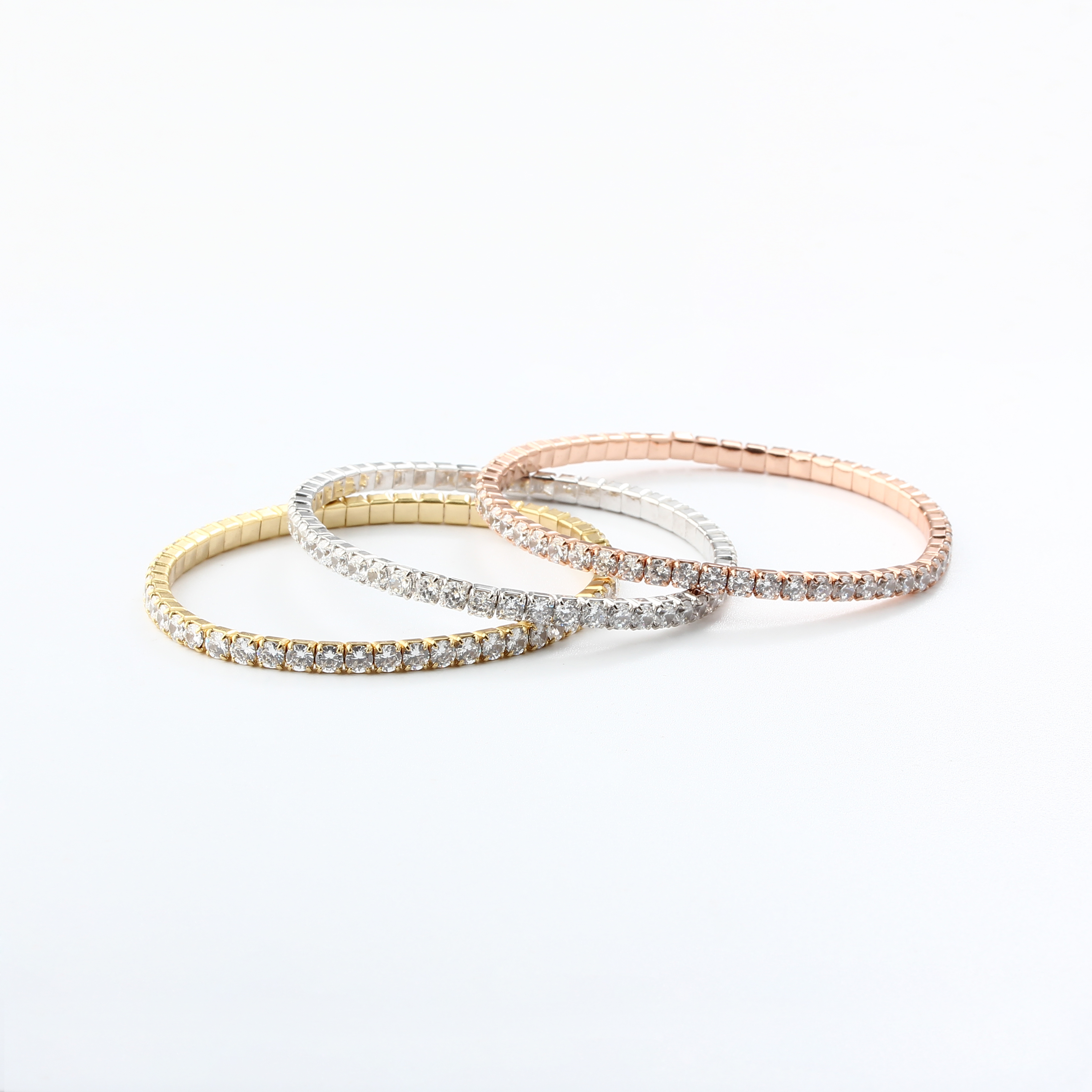 925 Sterling Silver Adjustable Tennis Bracelet