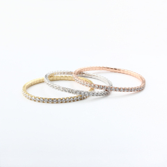 925 Sterling Silver Adjustable Tennis Bracelet