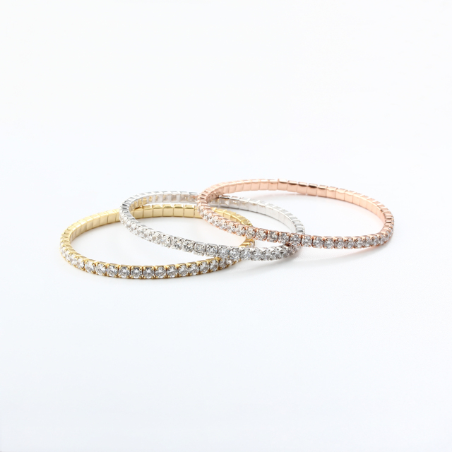 925 Sterling Silver Adjustable Tennis Bracelet