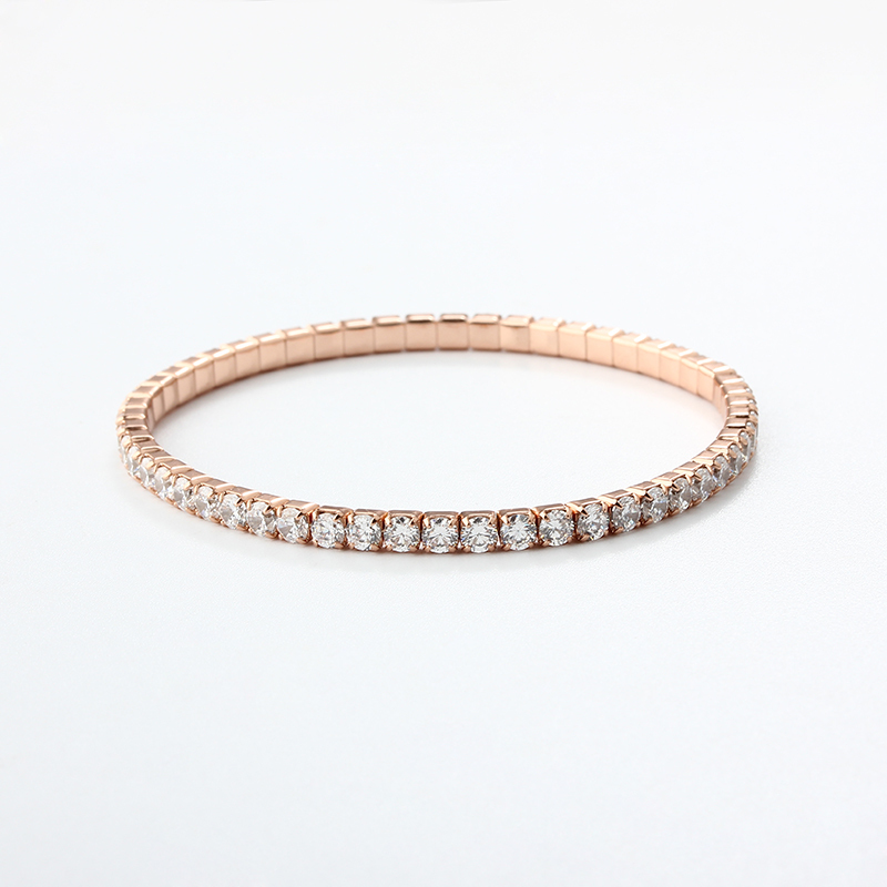 925 Sterling Silver Adjustable Tennis Bracelet