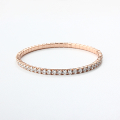 925 Sterling Silver Adjustable Tennis Bracelet
