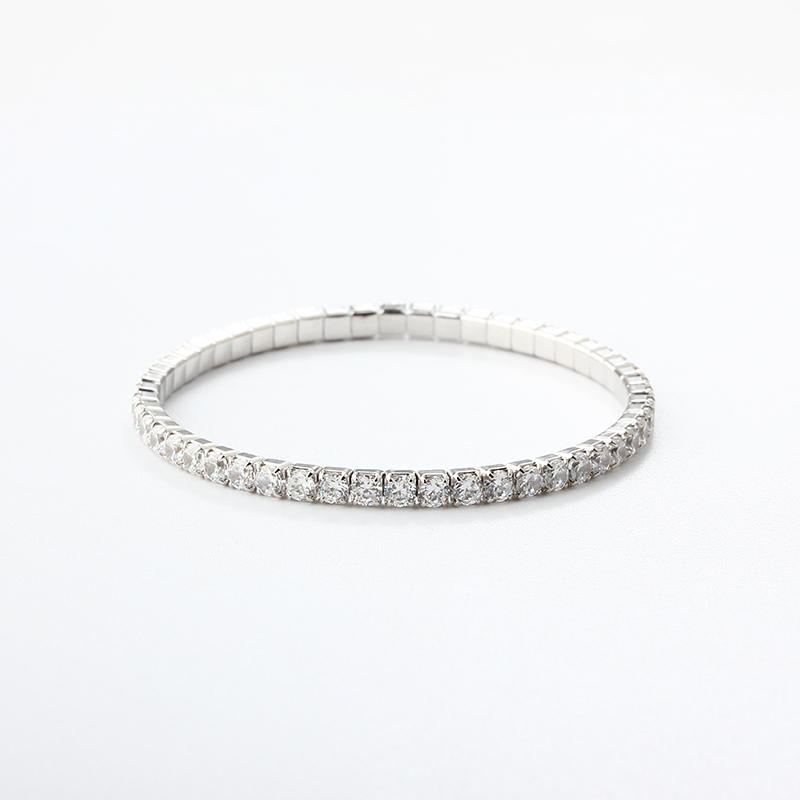 925 Sterling Silver Adjustable Tennis Bracelet