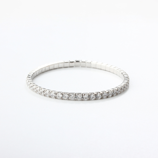 925 Sterling Silver Adjustable Tennis Bracelet