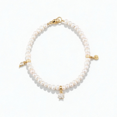 925 Sterling Silver Freshwater Pearl Bracelet