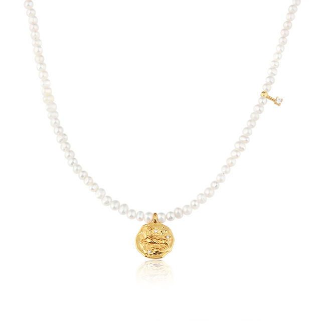 925 Sterling Silver 12 Constellation Zodiac Sign Pendant