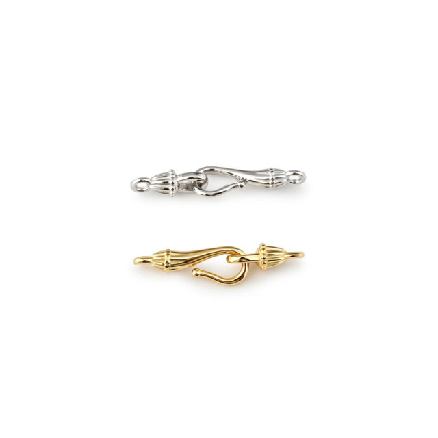 925 Sterling Silver Vintage Hook and Eye Clasp