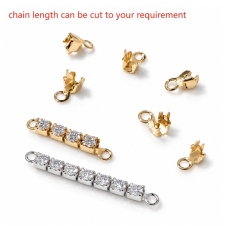 925 Sterling Silver Round CZ Tennis Bracelet with Lobster Clasp