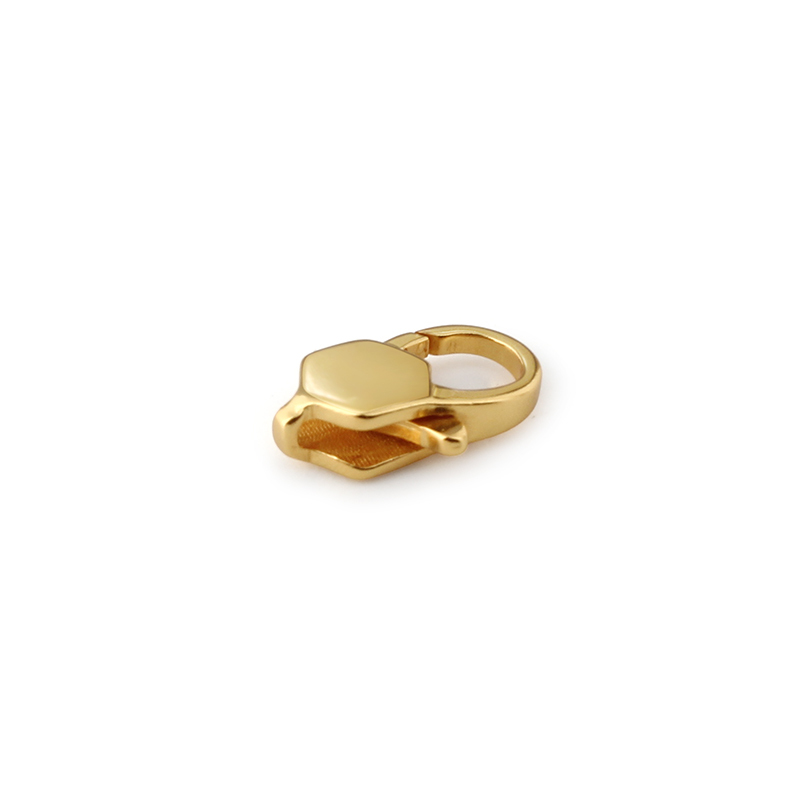 925 Sterling Silver Hexagon Lobster Clasp