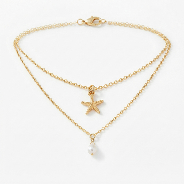 925 Sterling Silver Starfish Charm