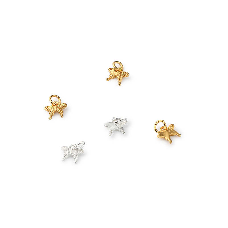 925 Sterling Silver Butterfly Charm