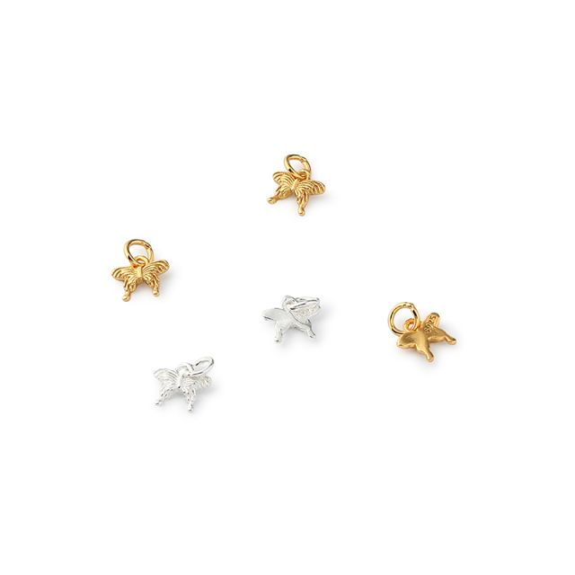 925 Sterling Silver Butterfly Charm