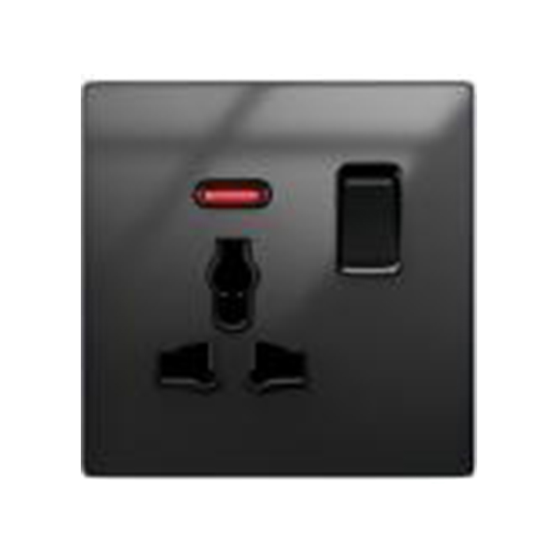 GUWIFE S8 Black Glass Switch Series