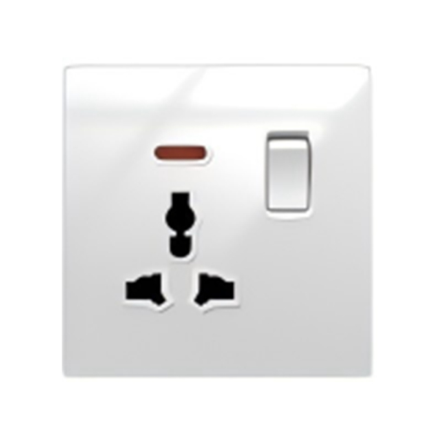 GUWIFE S8 White Glass Switch Series
