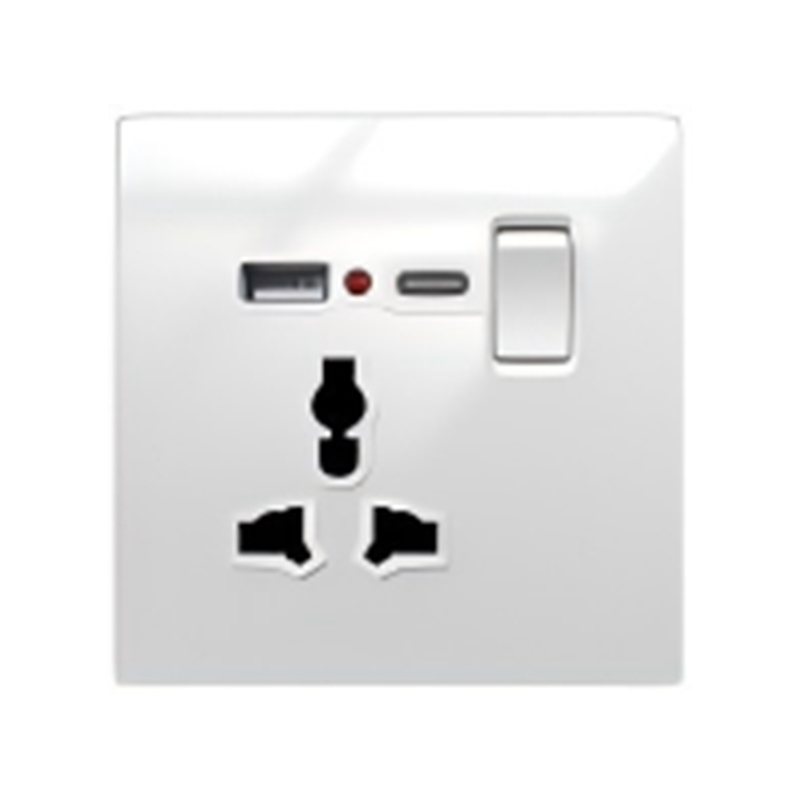 GUWIFE S8 White Glass Switch Series