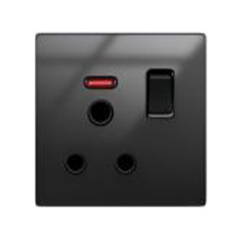 GUWIFE S8 Black Glass Switch Series